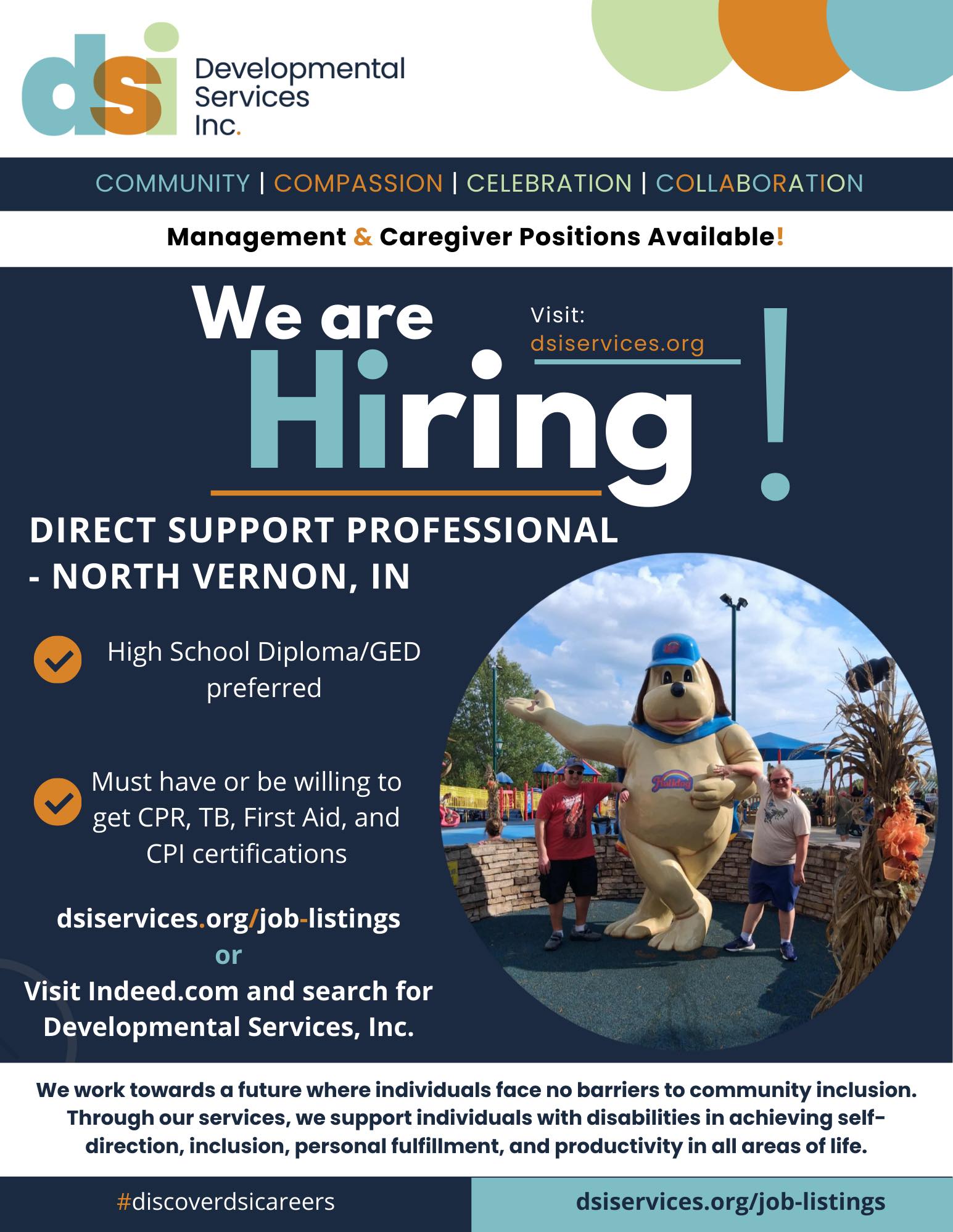 Discover DSI Careers Facebook ad: Job Listings, DSI Services