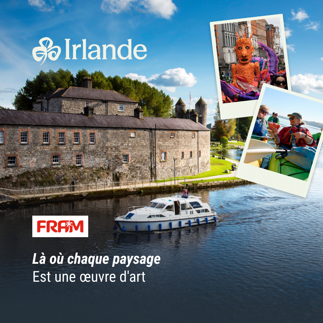 FRAM Facebook ad: L'Irlande vous tend les bras
