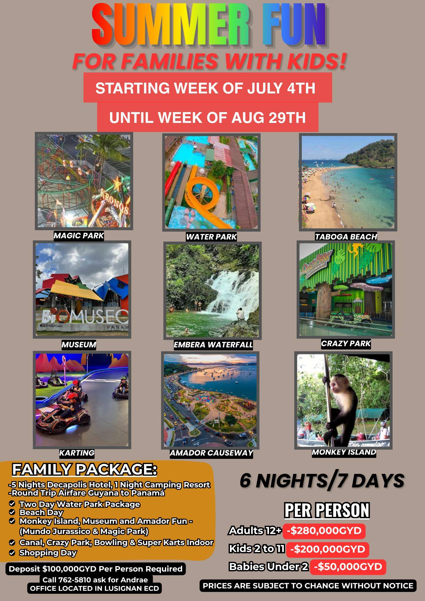 MISTA Concierge Travel CO. Facebook ad
