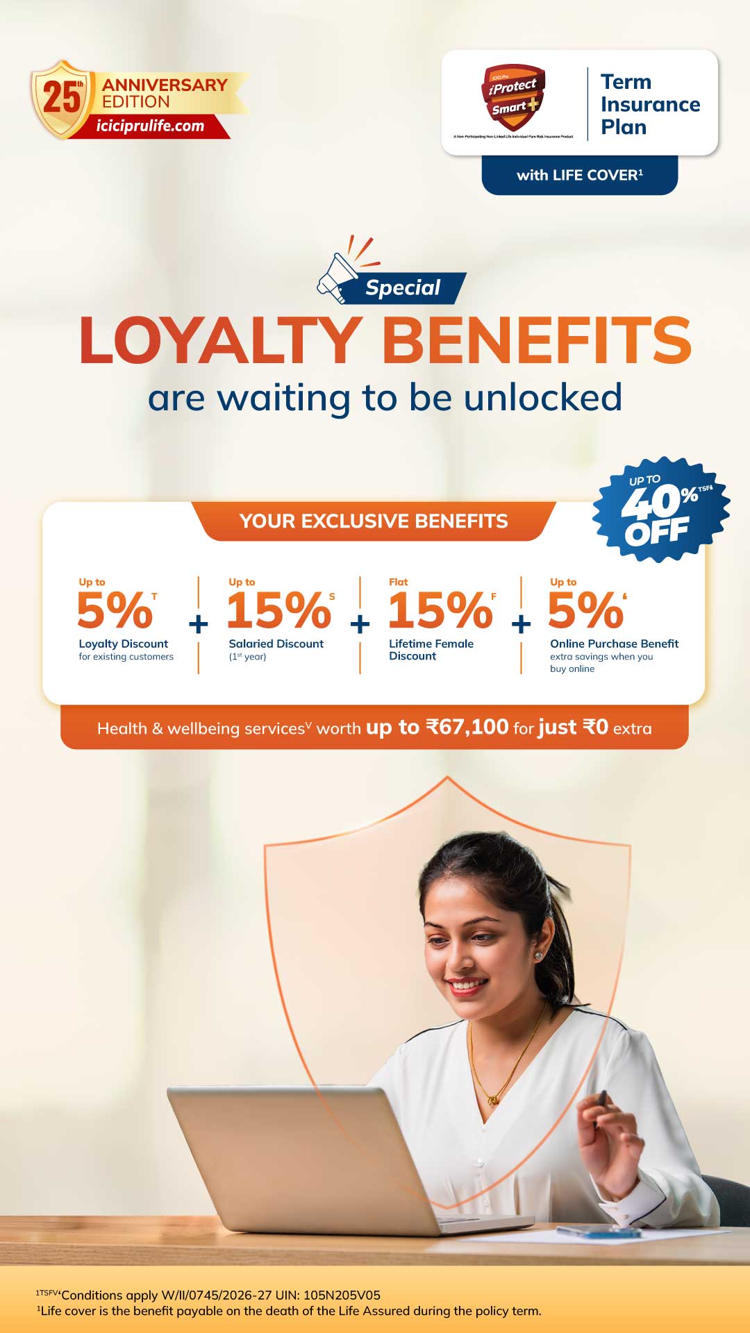 ICICI Prudential Life Insurance Facebook ad: A Special Offer Just for You!