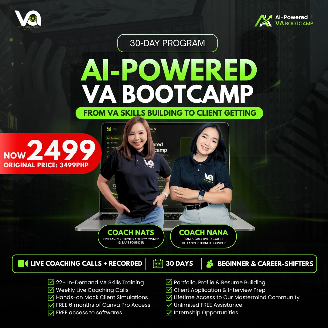 VA Training PH Facebook ad