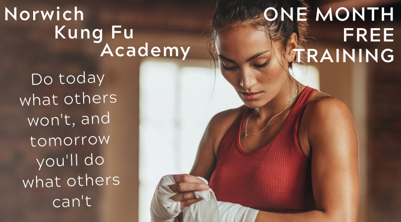 Norwich Kung Fu Academy Facebook ad