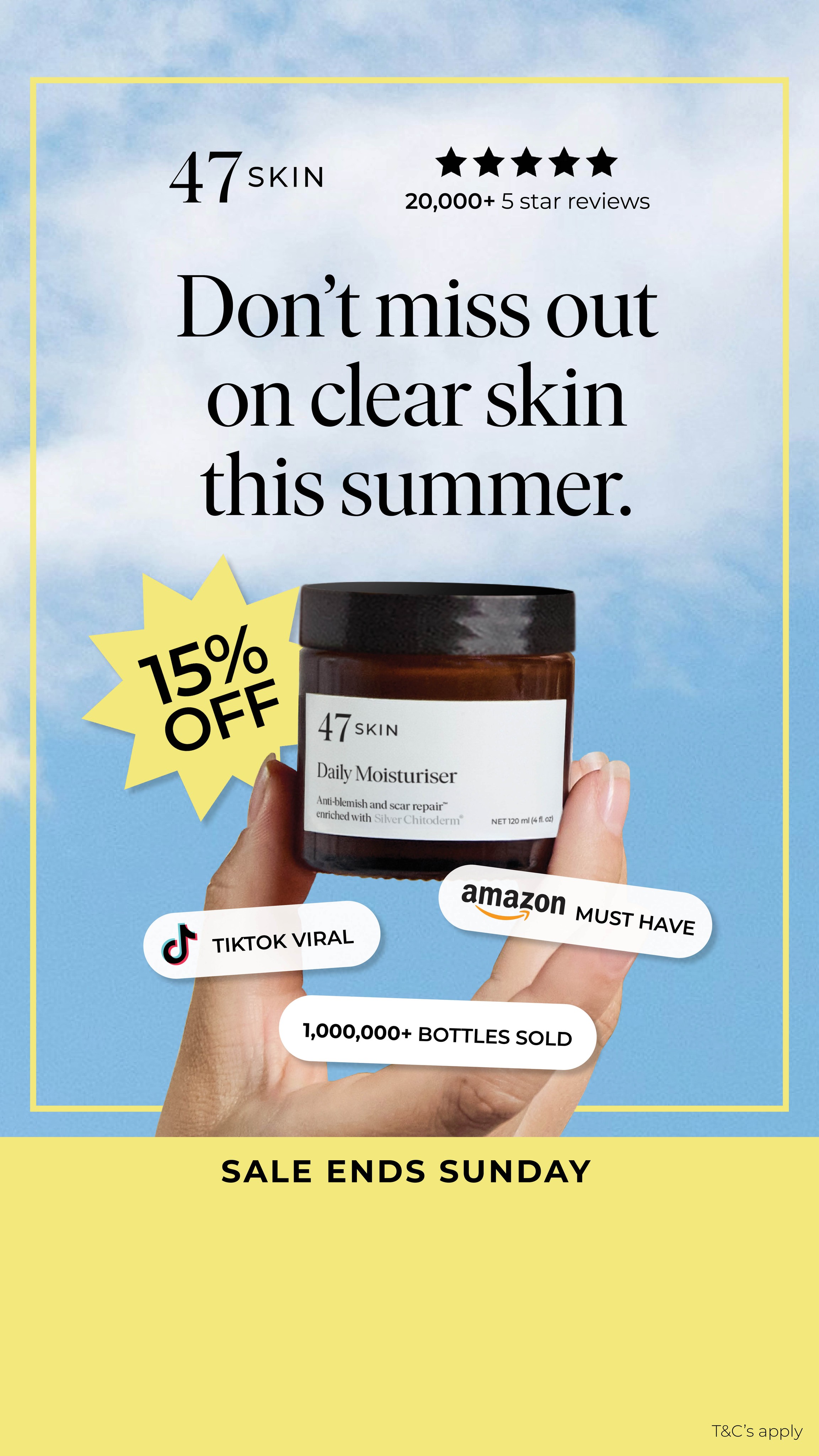 47Skin Facebook ad