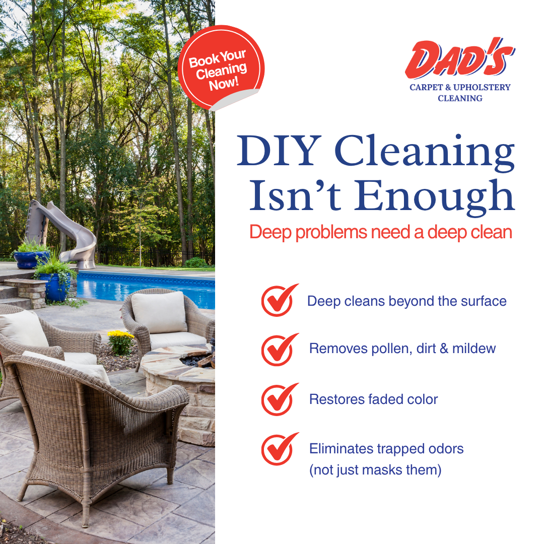 Dad's Carpet Cleaning Facebook ad