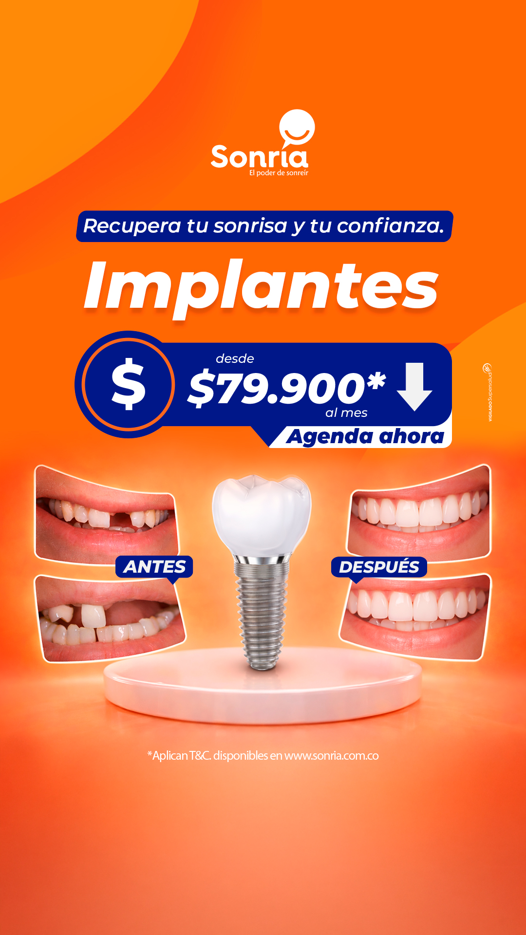Sonría Clínicas Odontológicas Facebook ad