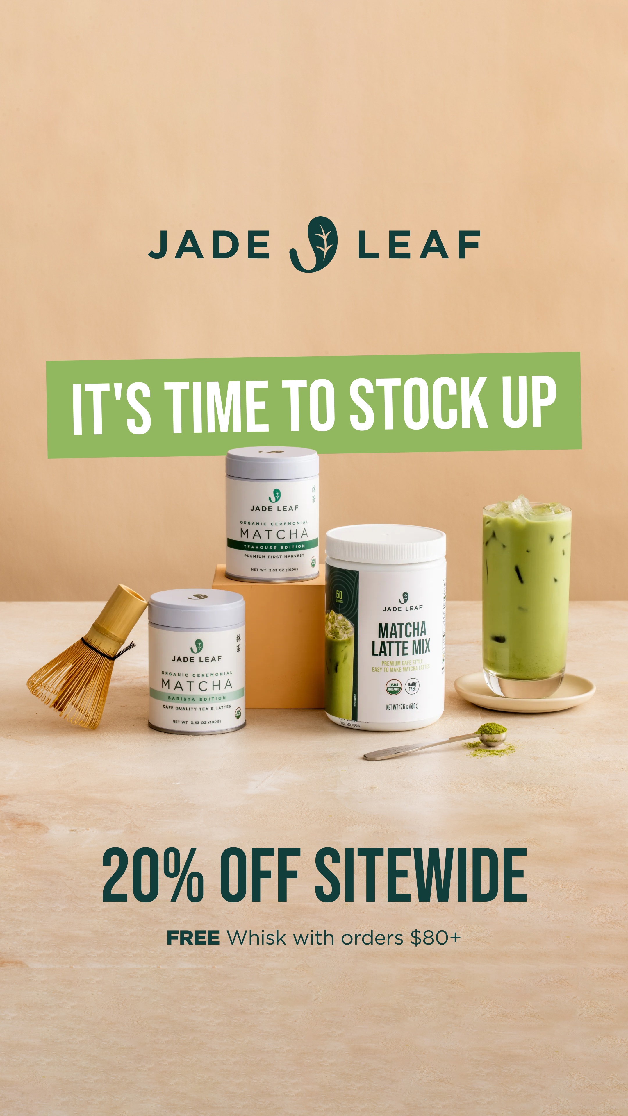 Jade Leaf Matcha Facebook ad