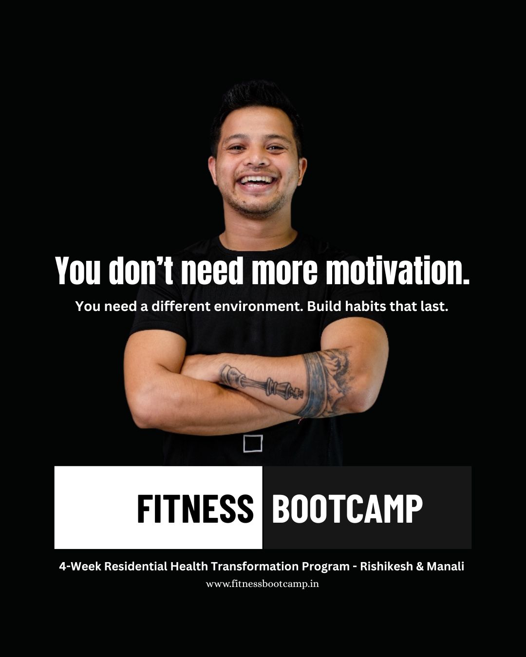 Fitness Bootcamp Facebook ad