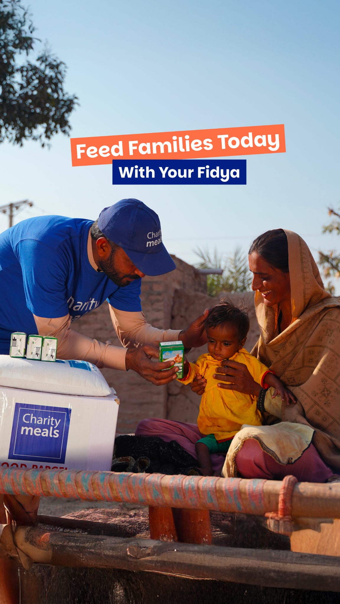 Charity Meals Facebook ad