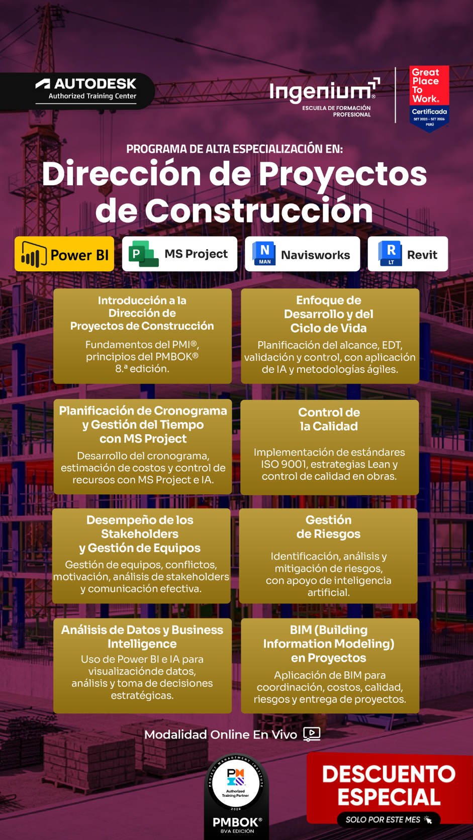 Ingenium - Cursos Express Facebook ad from Jun 30, 2026