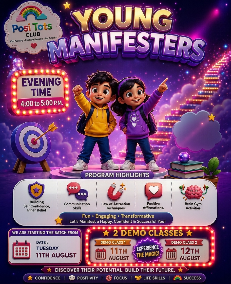 Posi Tots Club Facebook ad: Helping Jabalpur’s Kids Young Program