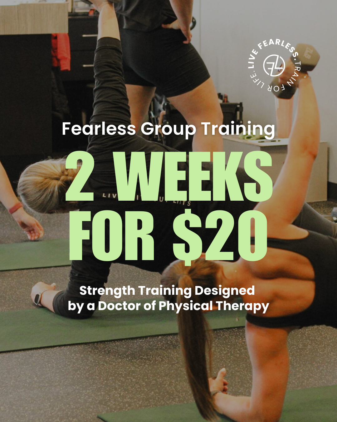 Fearless Physical Therapy & Fitness Facebook ad from Jan 29, 2026