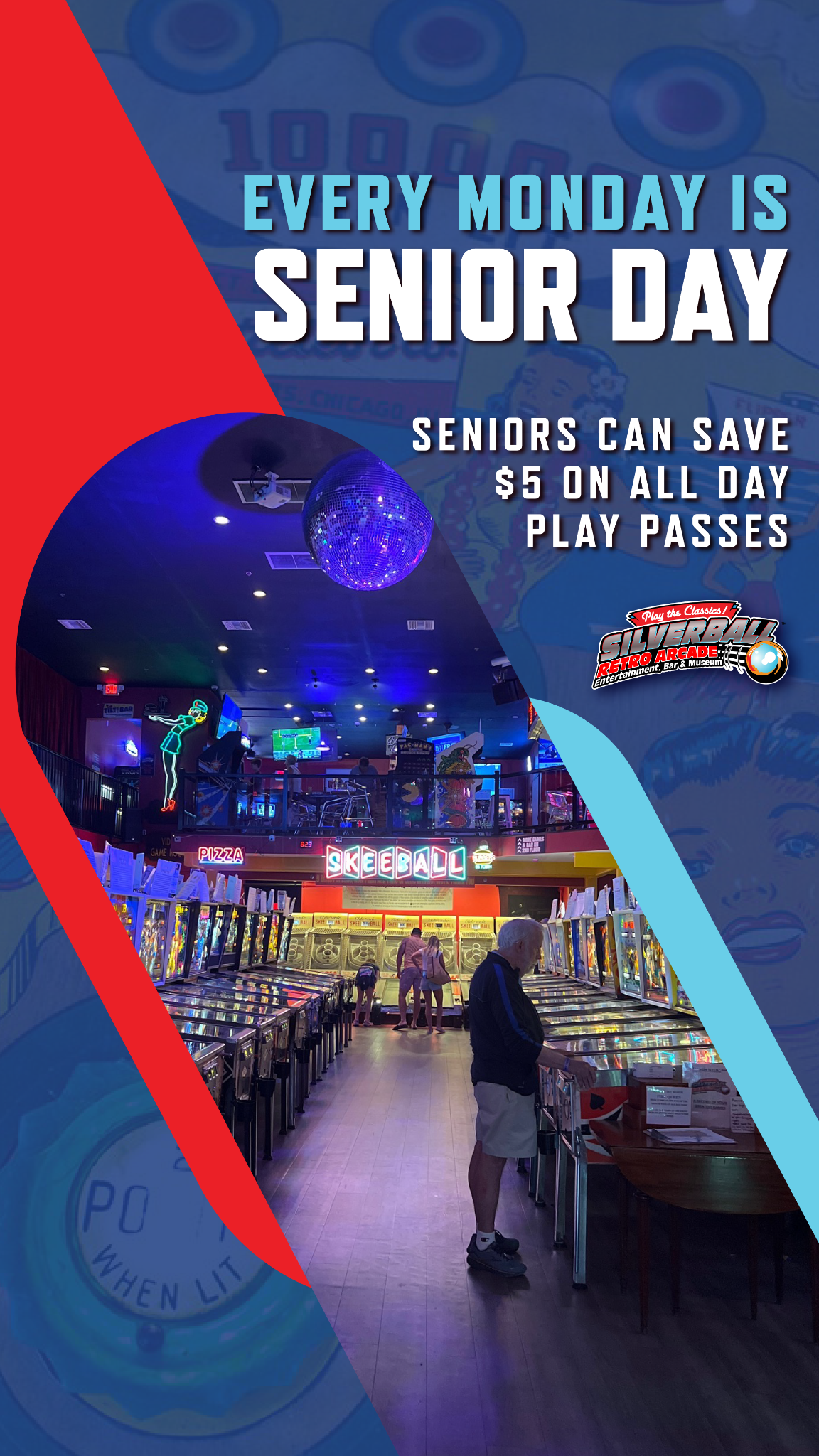 Silverball Retro Arcade - Delray Beach Facebook ad