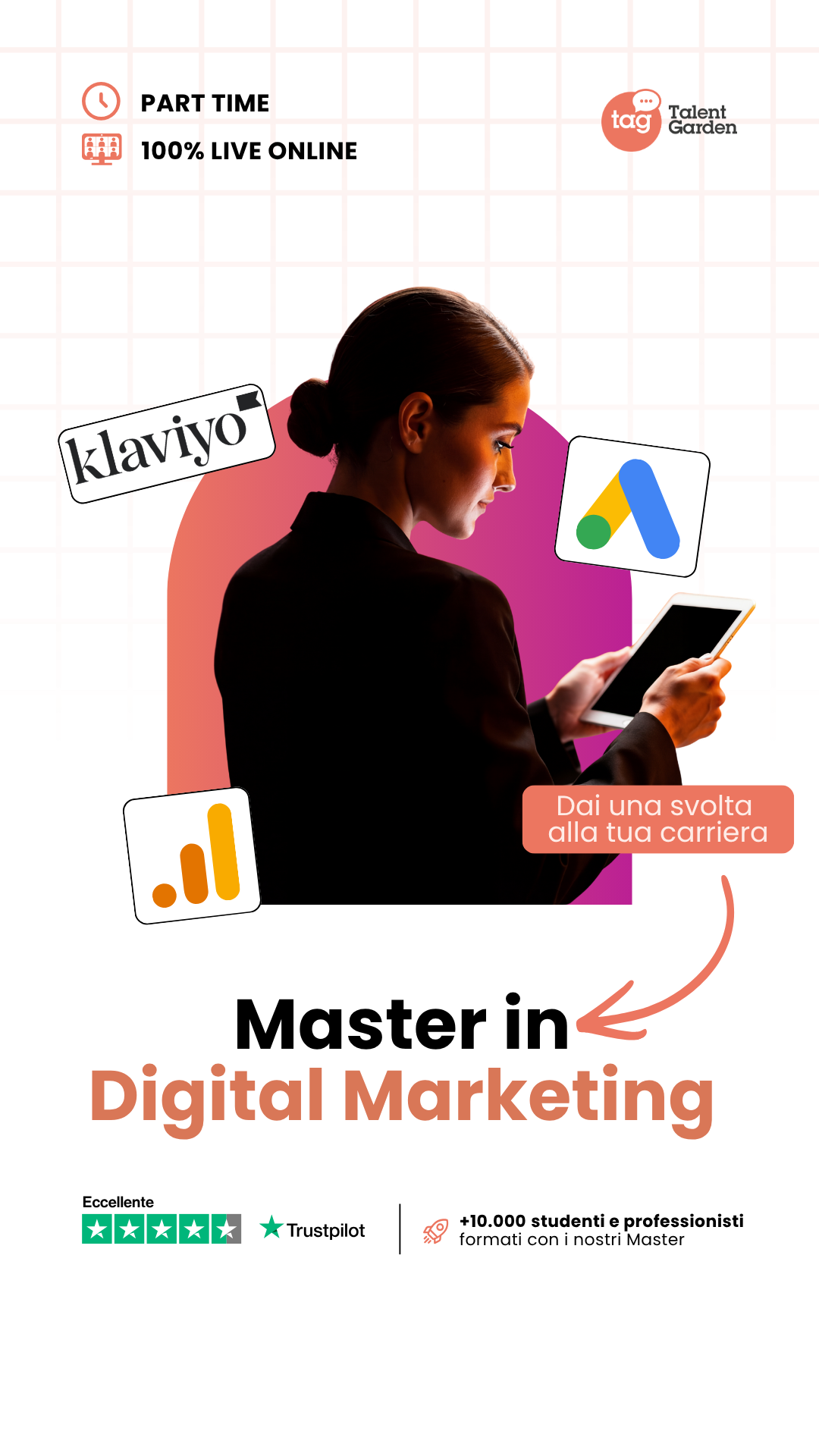 Talent Garden Facebook ad