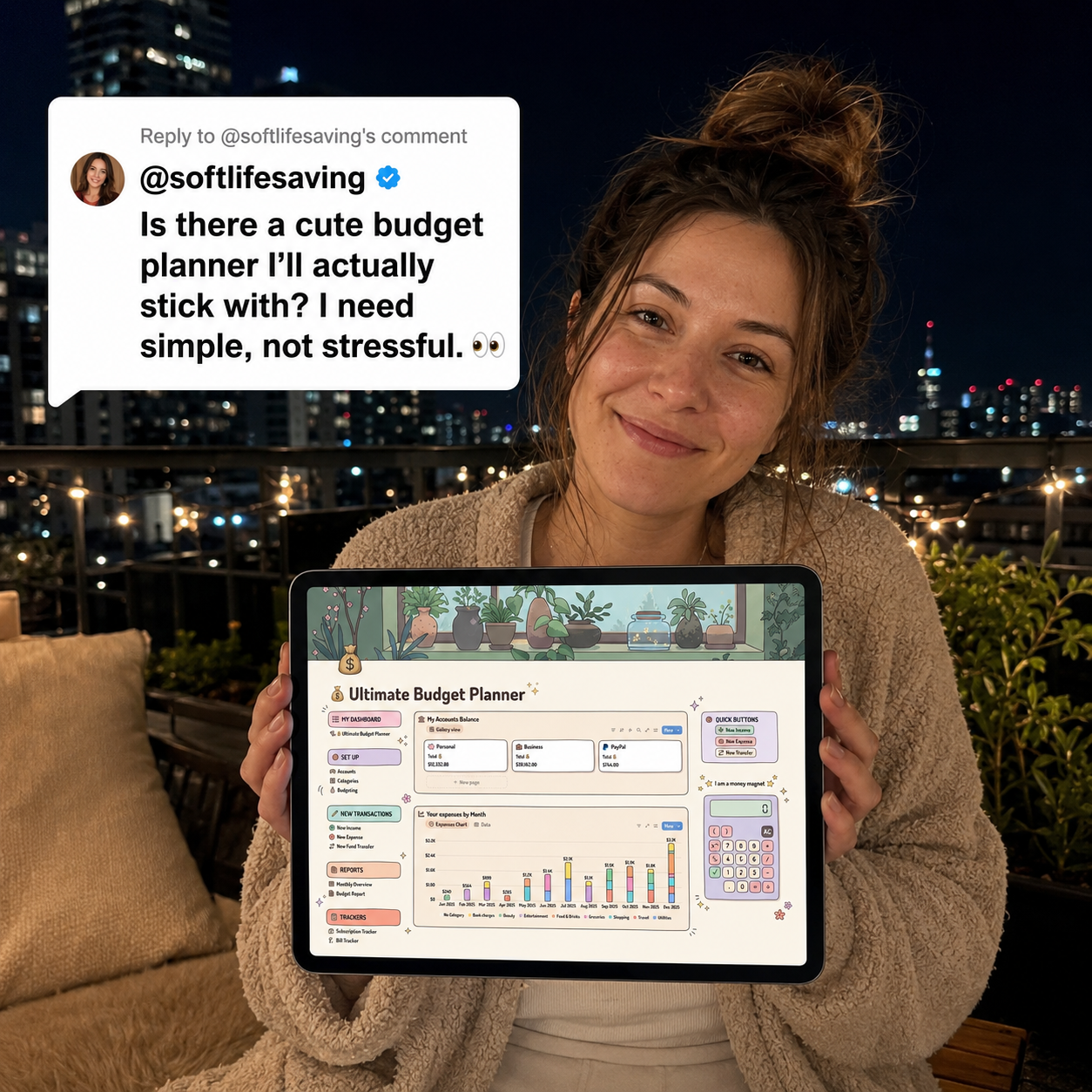 Budget by Steph Facebook ad
