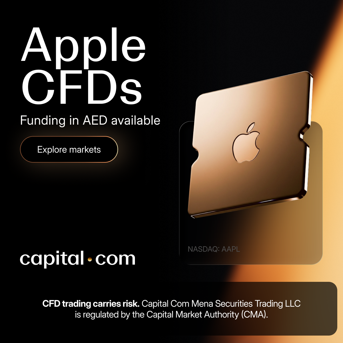 Capital.com.MENA Facebook ad