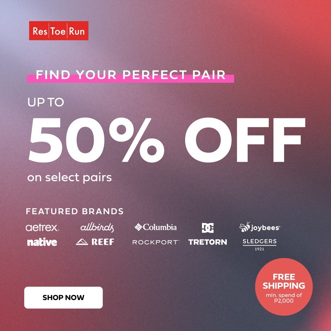 Res|Toe|Run Facebook ad: Flash Sale: Up to 50% Off