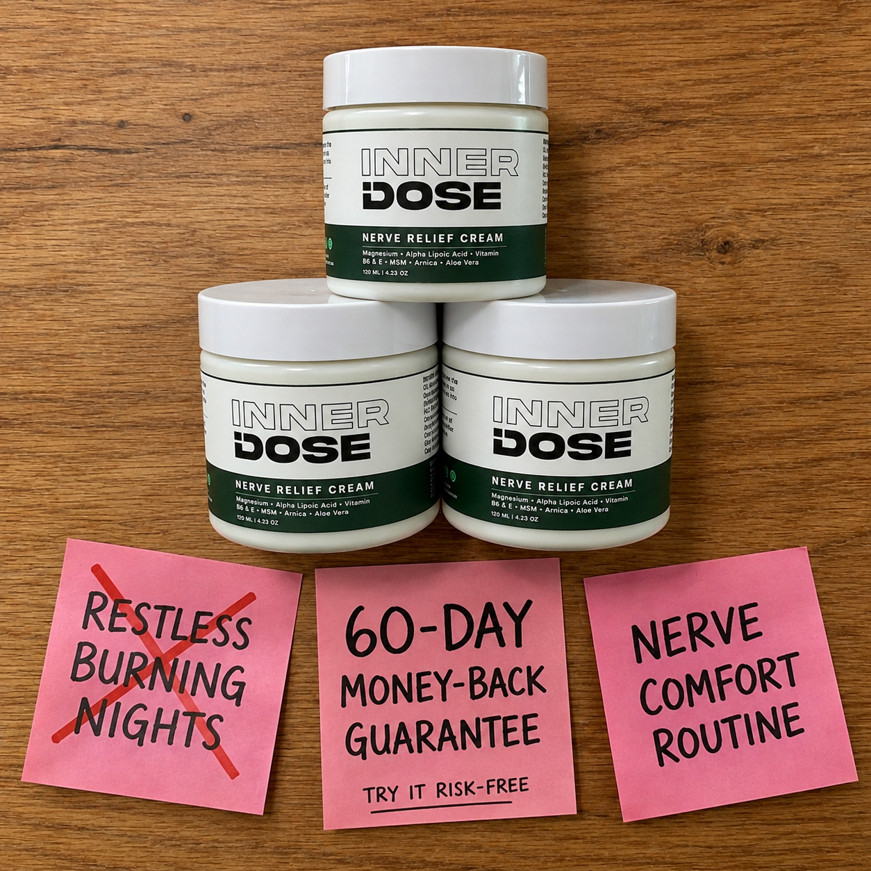 Inner Dose Facebook ad
