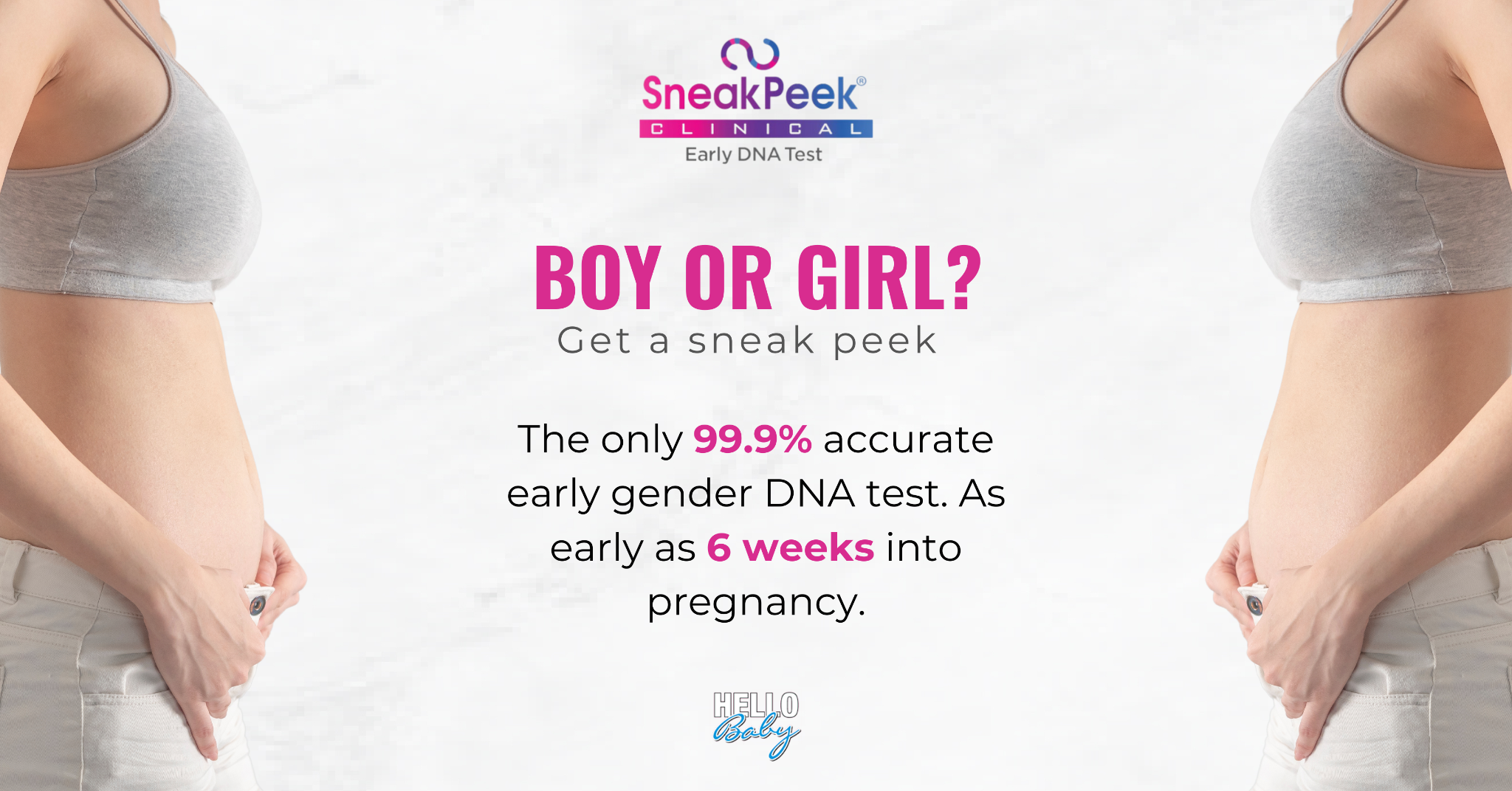 Hello Baby Pregnancy Scanning Clinic Facebook ad
