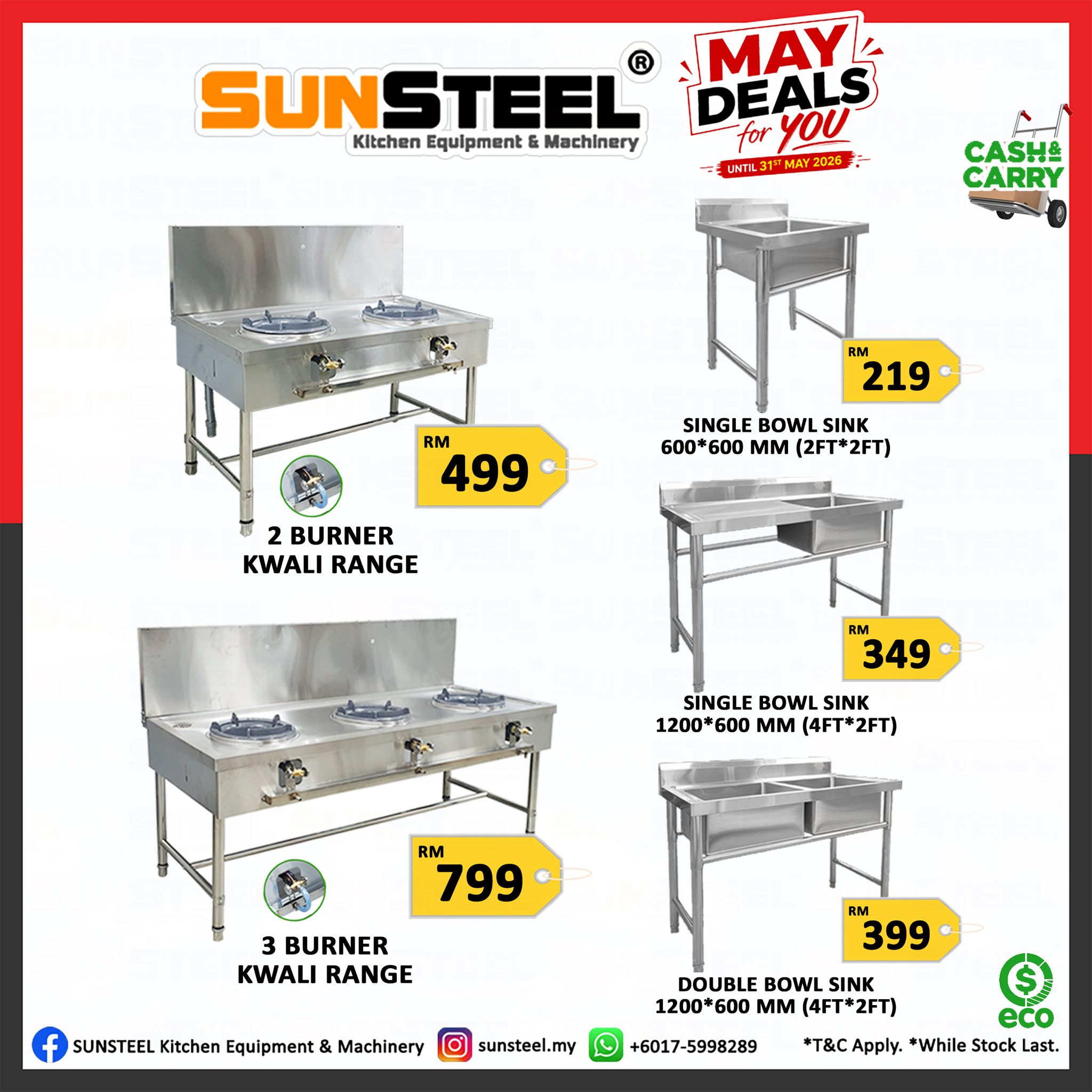 SUNSTEEL PENANG Facebook ad