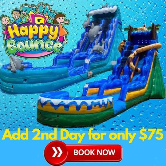 Do The Happy Bounce Facebook ad: Get 2nd Day for Only $75