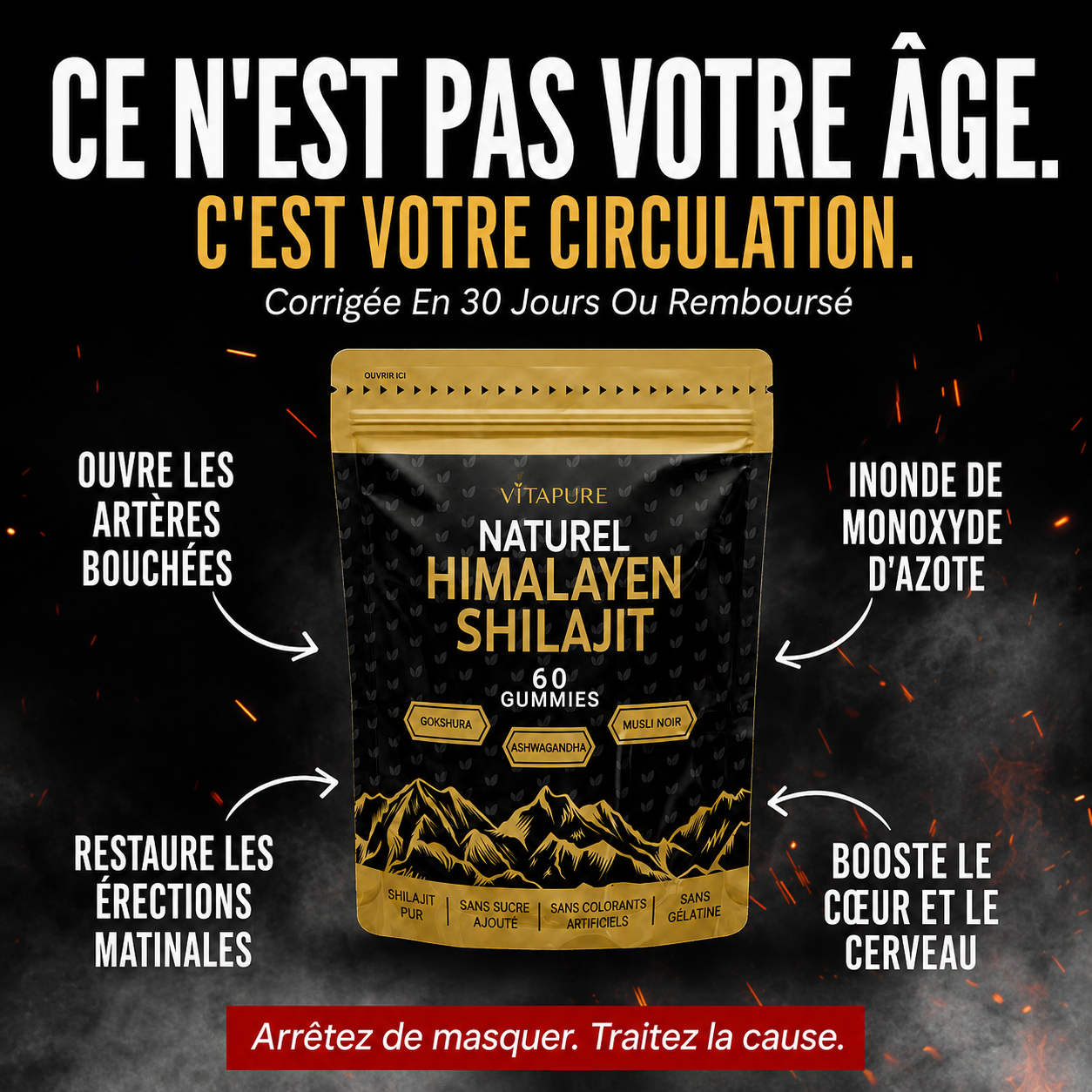 Québec Magazine Facebook ad: Bientôt En Rupture De Stock.