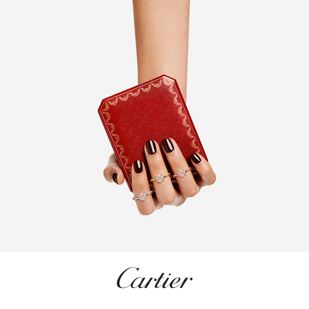 Cartier Facebook ad: Stones of Love.