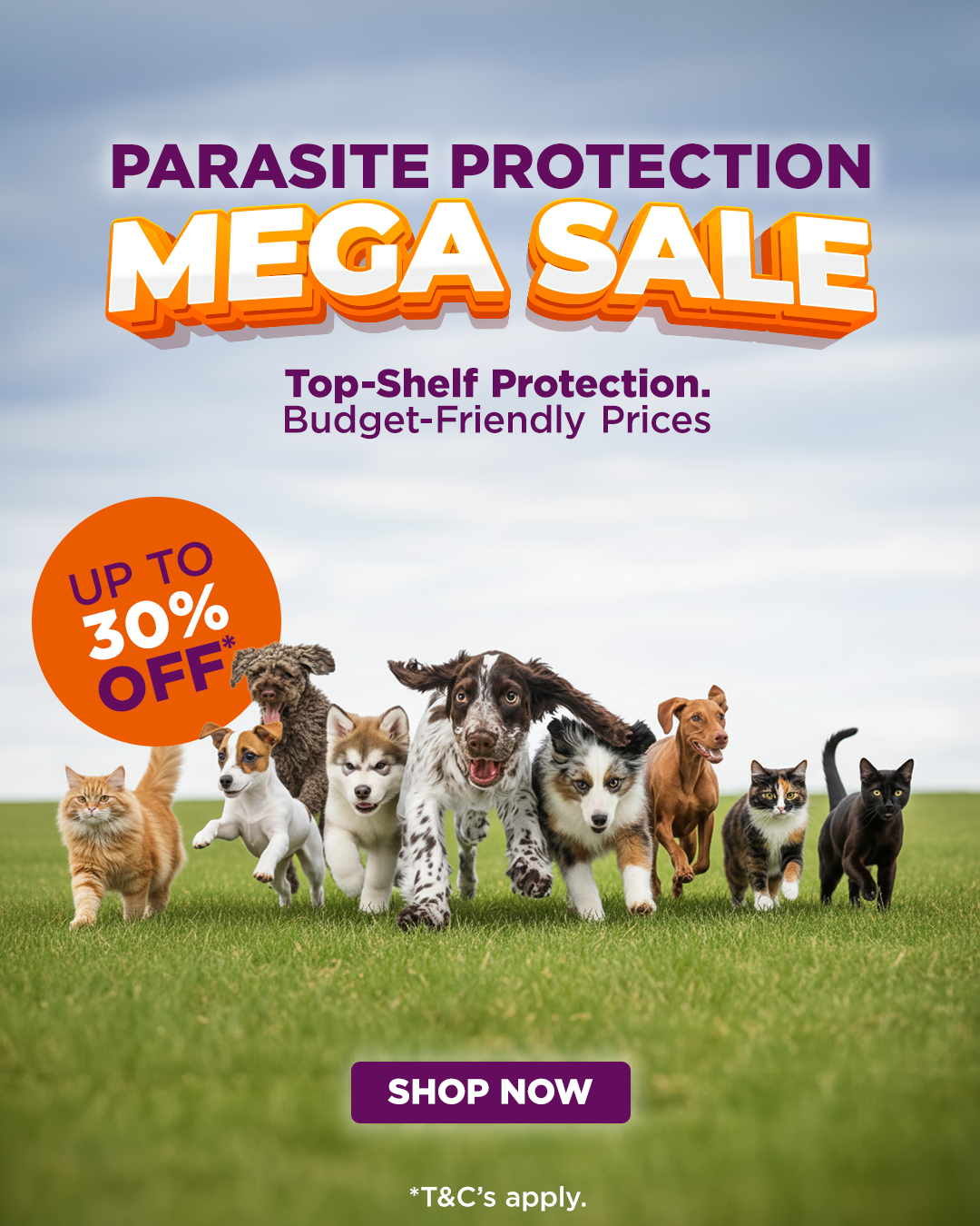 Budget Pet Products Facebook ad