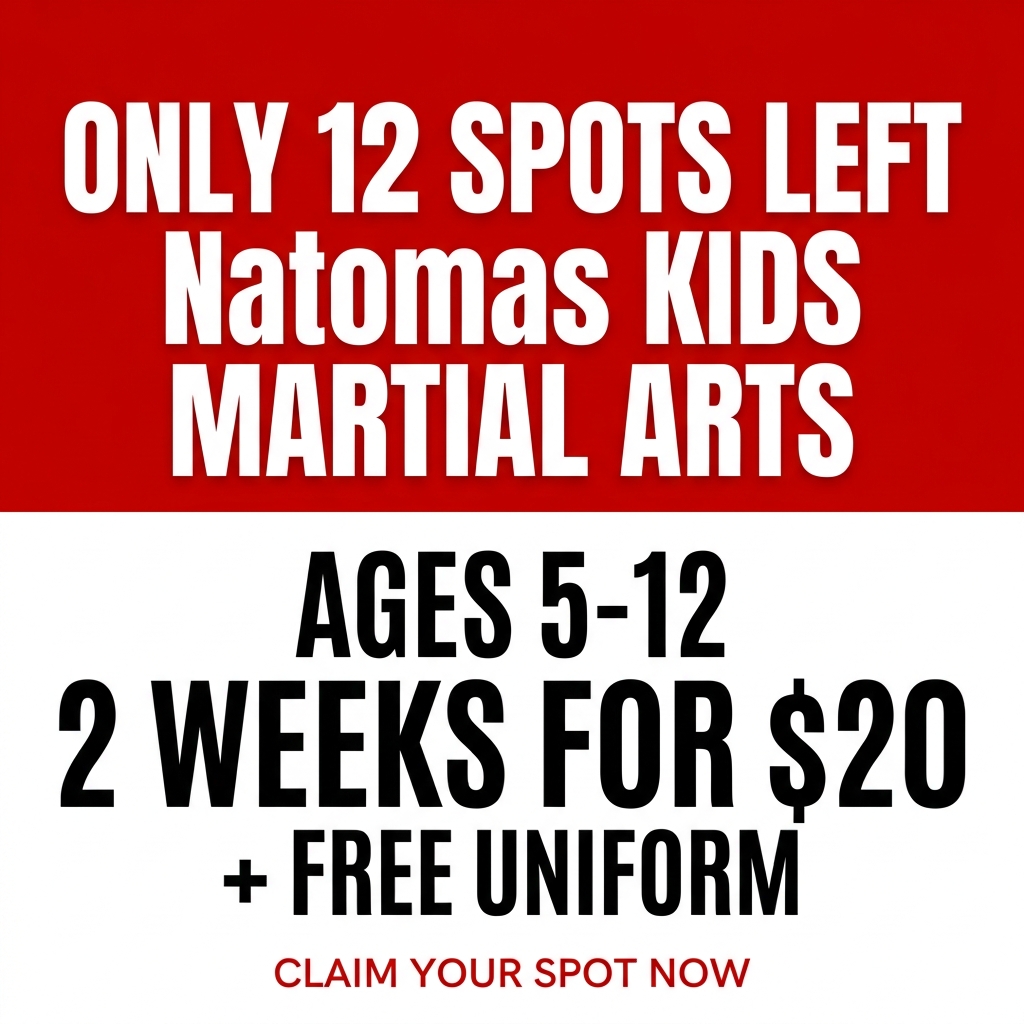 Natomas Academy - Family Taekwondo Facebook ad: Family Martial Arts!