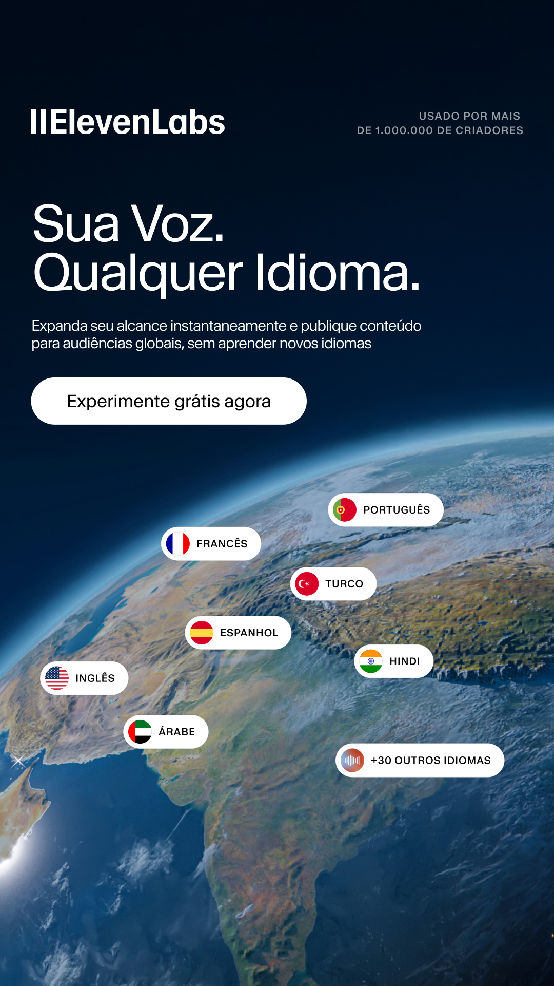 ElevenLabs Facebook ad