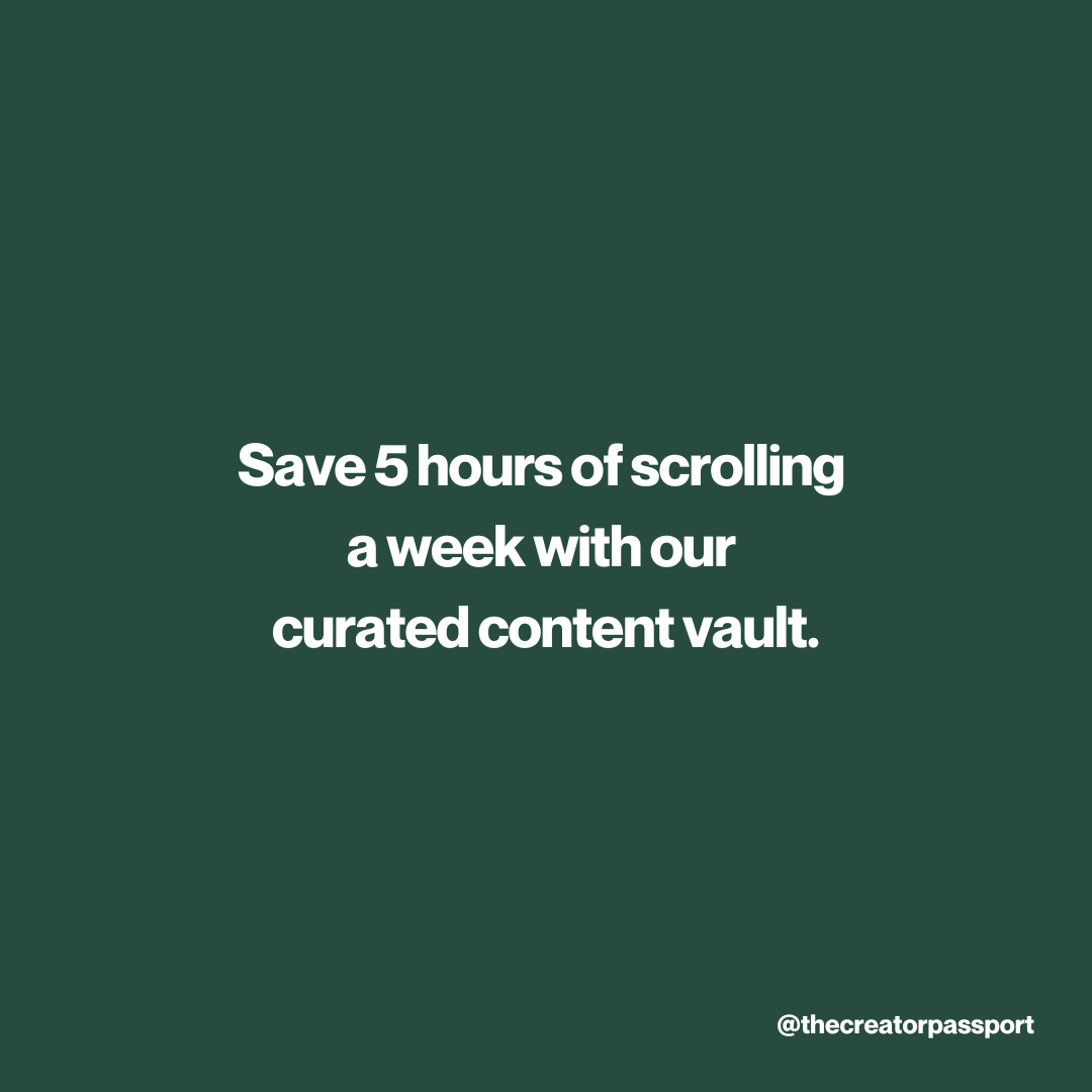 The Creator Passport Facebook ad