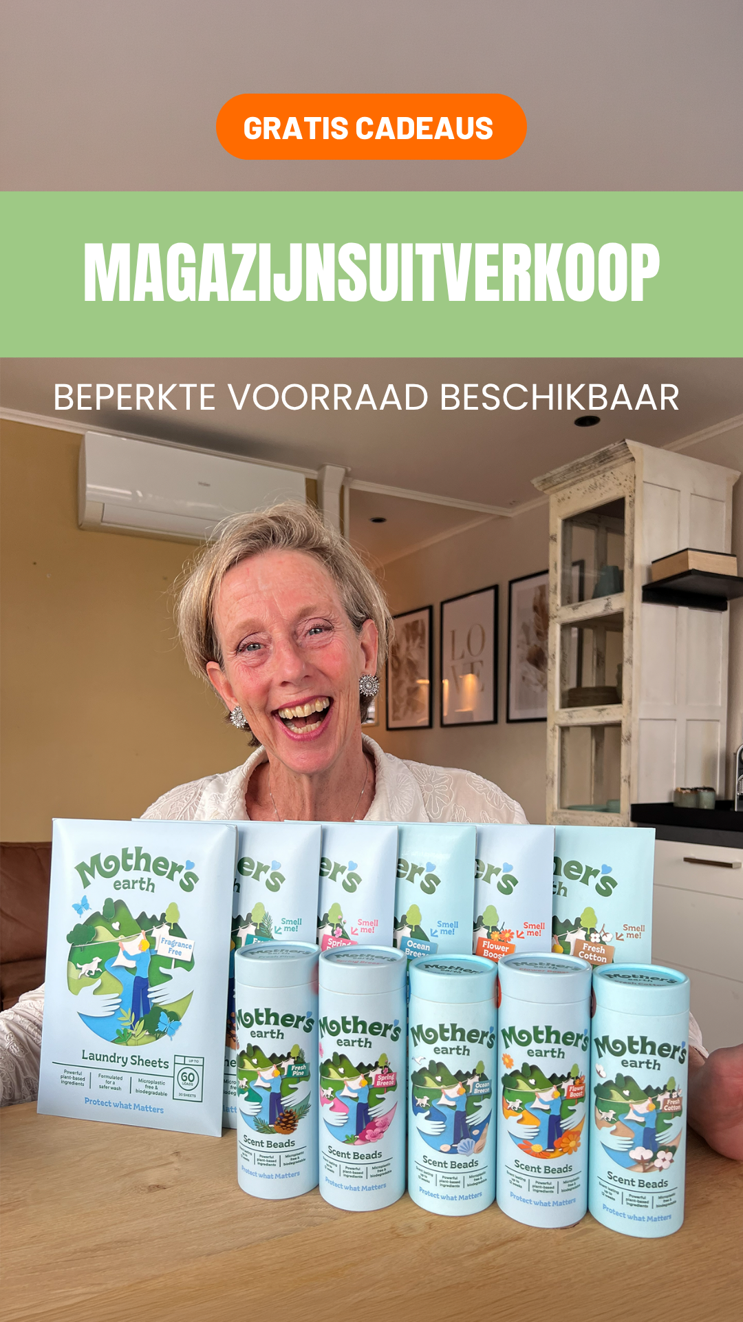 Mothers Earth Facebook ad