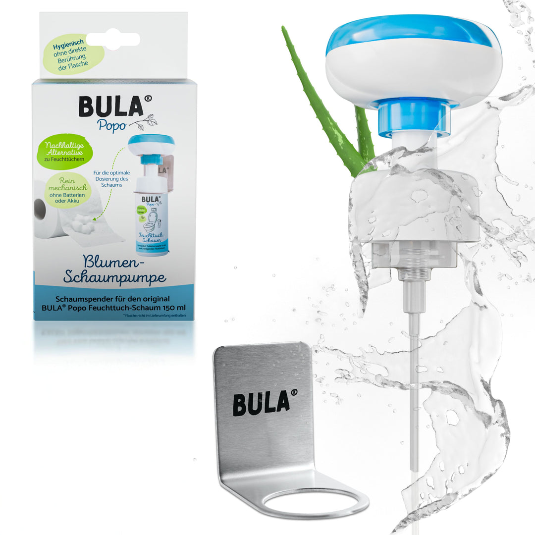 BULA - Feuchttuch Schaum & Feuchttuch Spray Facebook ad: Feuchttücher nerven dich auch?