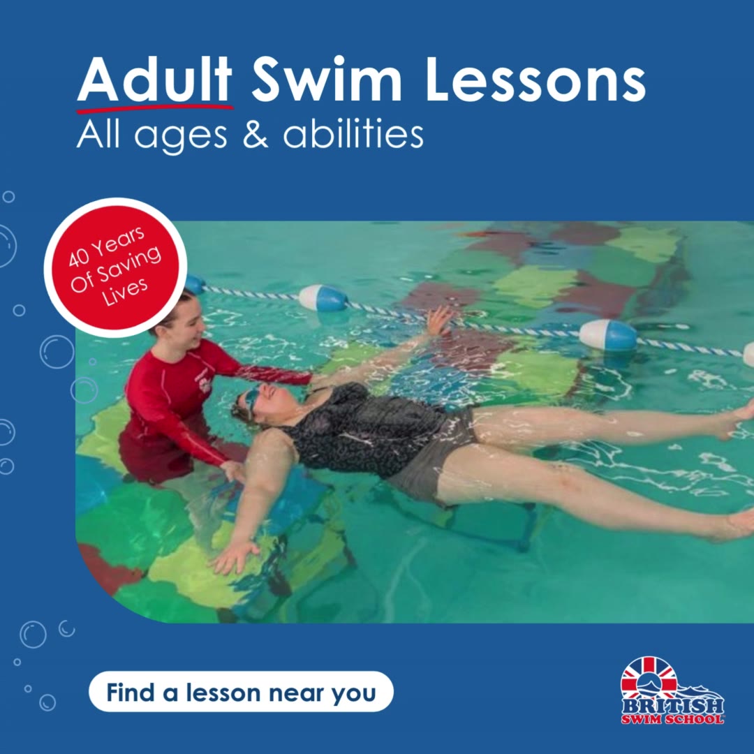 British Swim School - Bklyn Queens Nassau Facebook ad: Swimming Lessons For All Ages