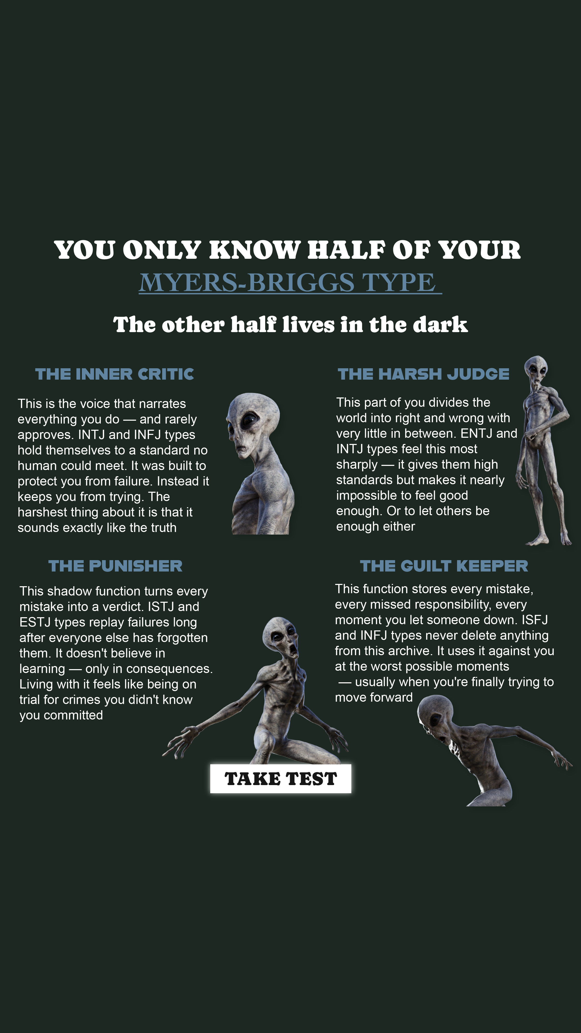 Personality Type Facebook ad