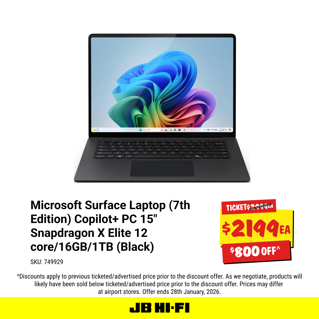 JB Hi-Fi Facebook ad