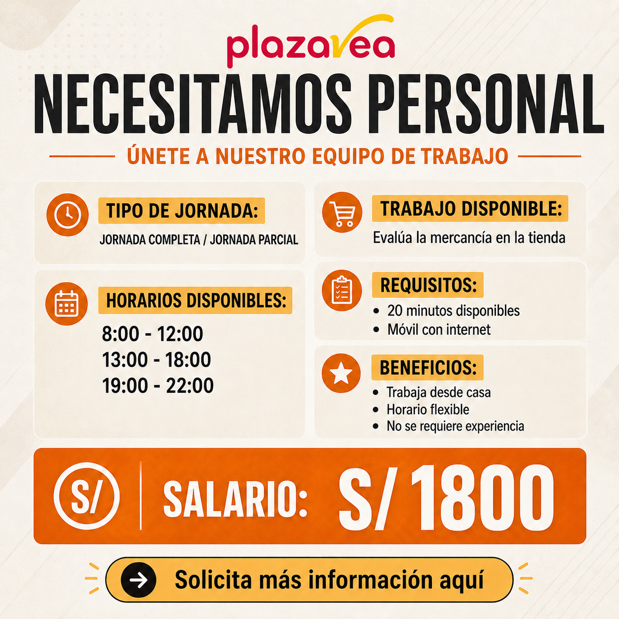 Steven P Hughes Facebook ad: PeruTask Pro · Gana Dinero desde Casa | S/ 20 a S/ 100…
