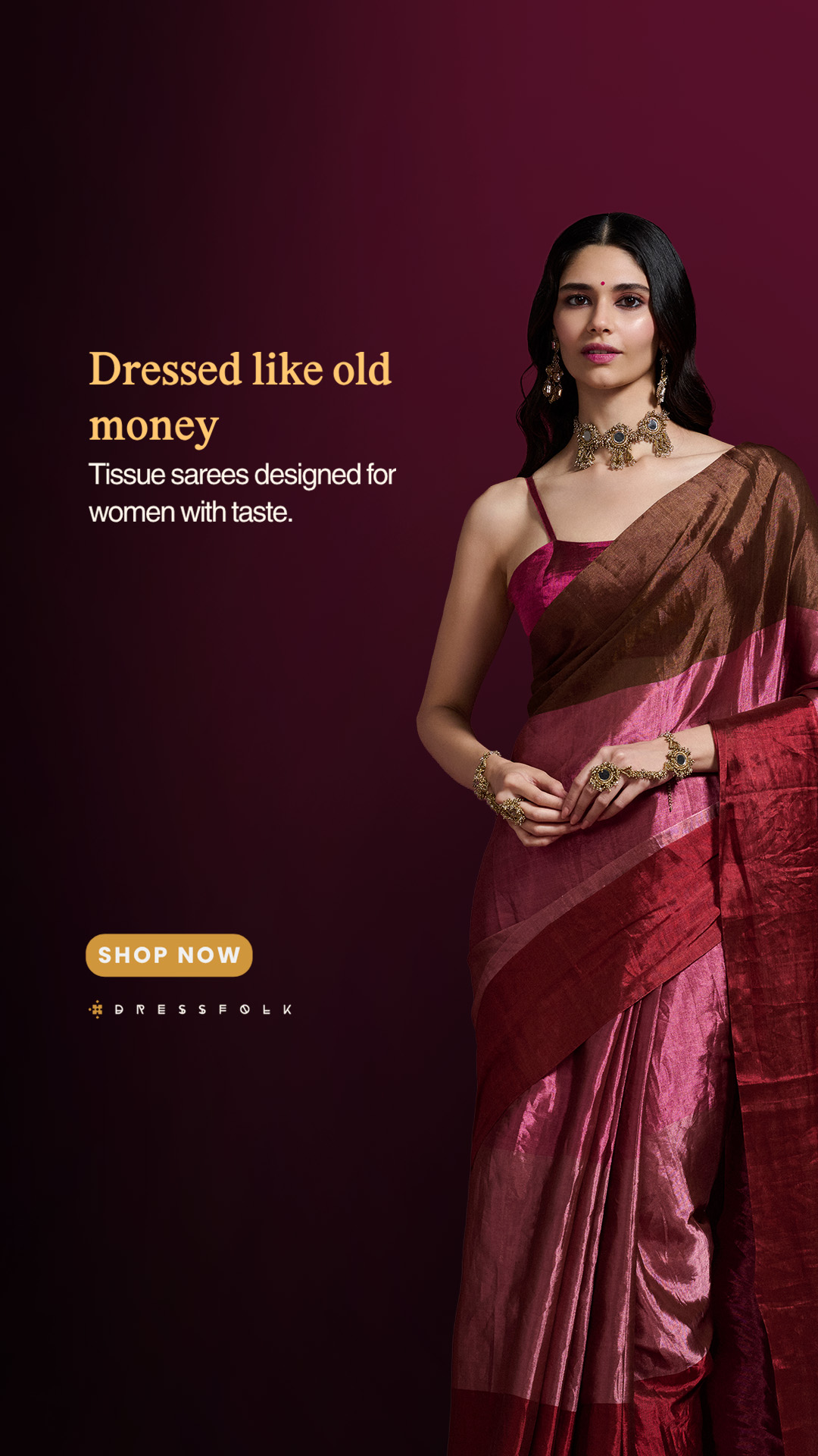 Dressfolk Facebook ad