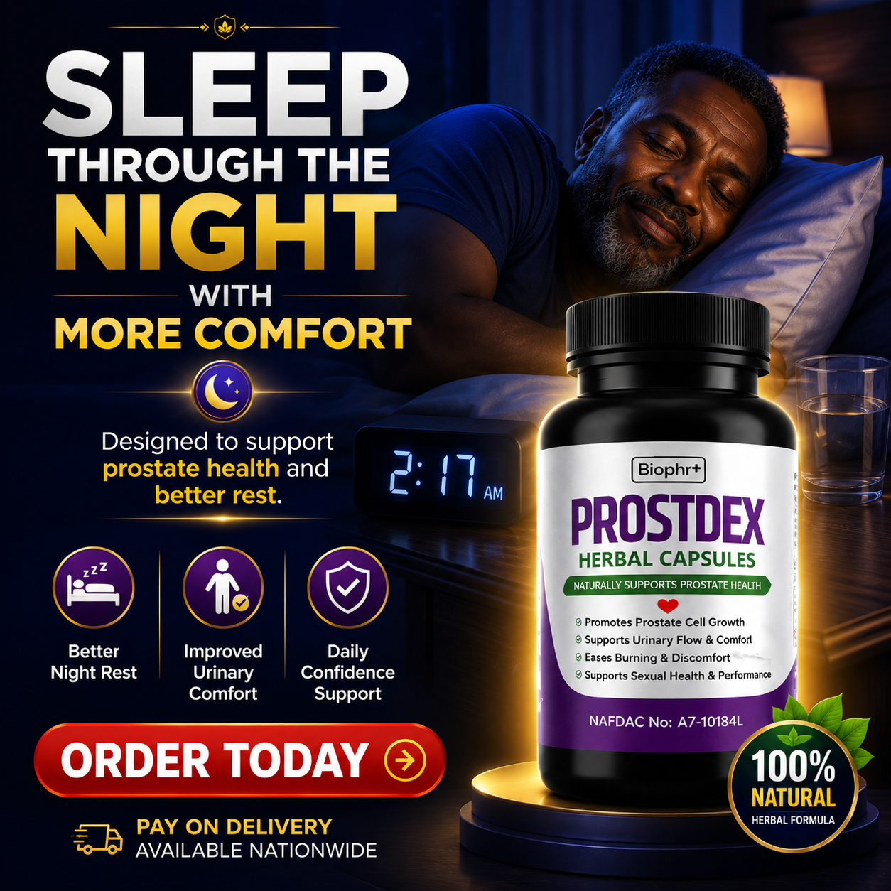 Prostate Health Solution Facebook ad