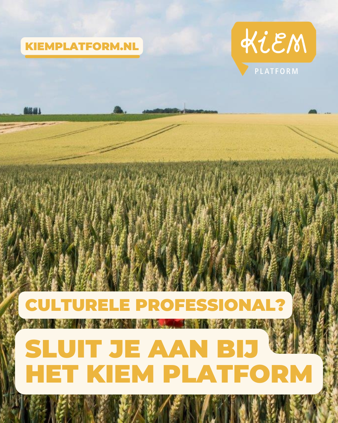 KIEM Platform Facebook ad: Ben jij kunstenaar in Eijsden-Margraten?
