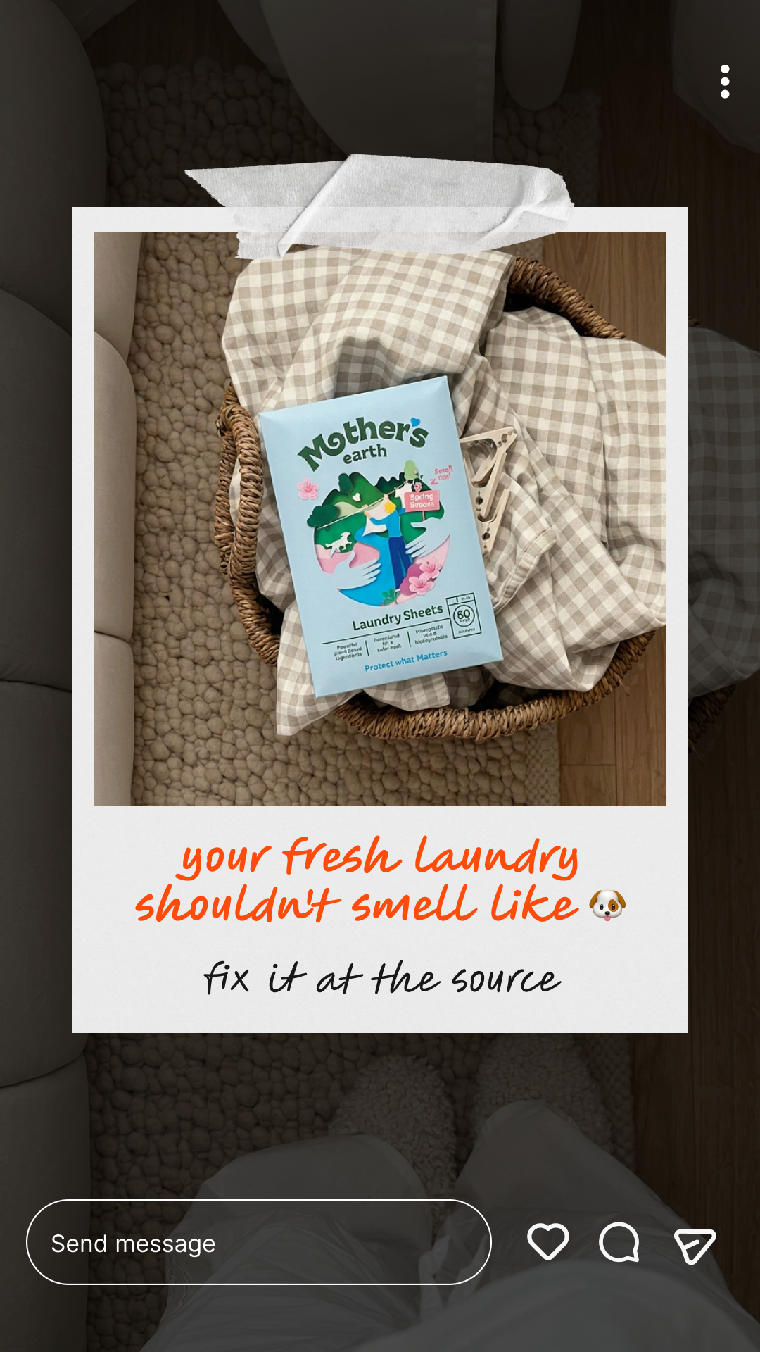 Mothers Earth Facebook ad