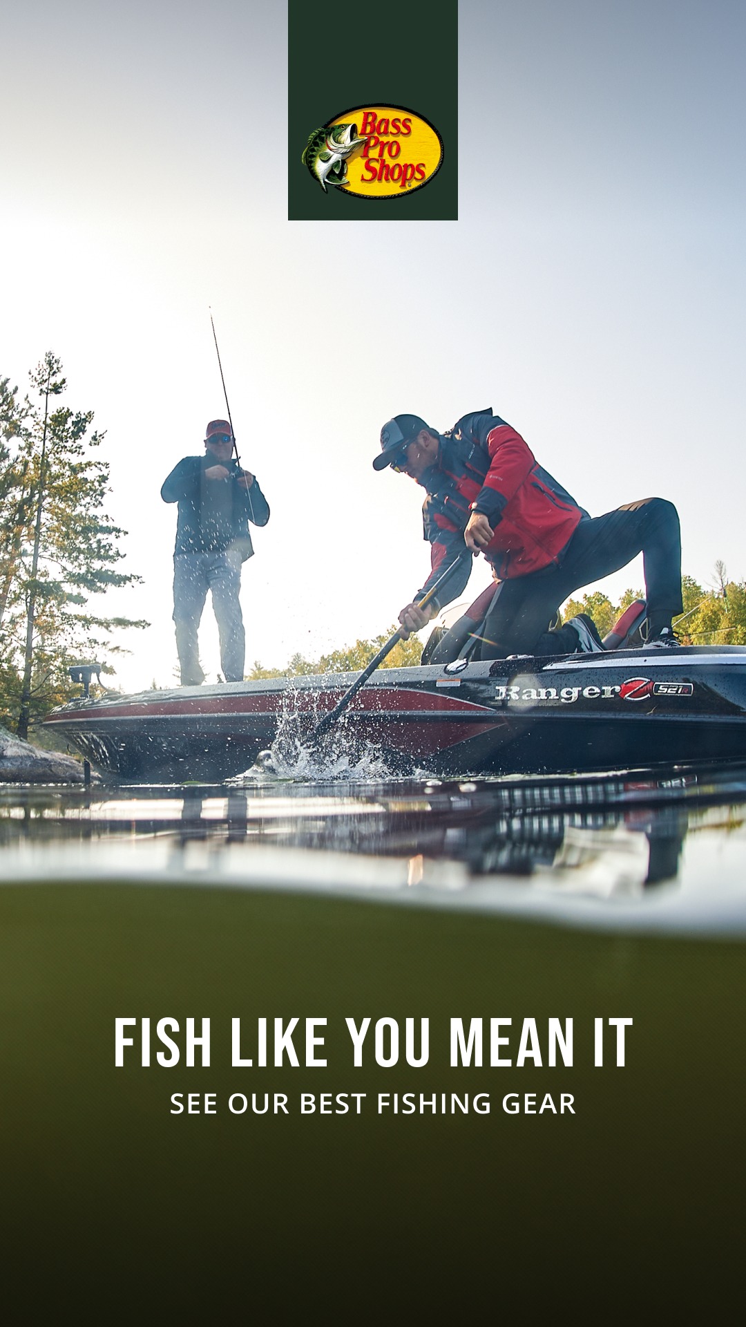 Bass Pro Shops Facebook ad