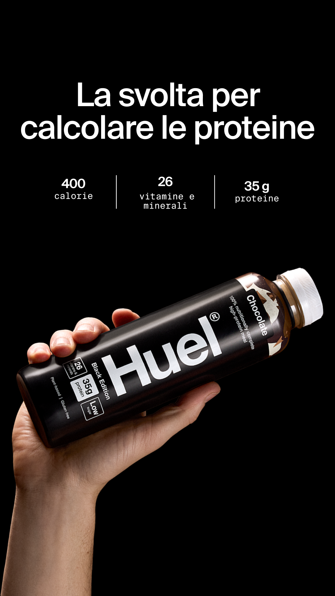 Huel Facebook ad
