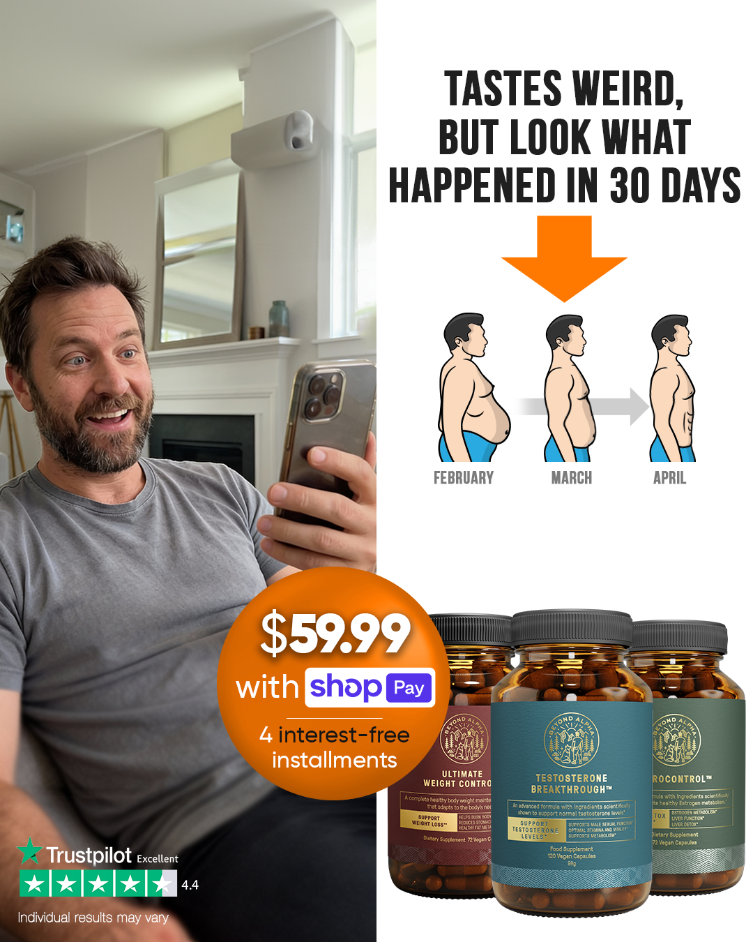 Beyond Alpha Facebook ad