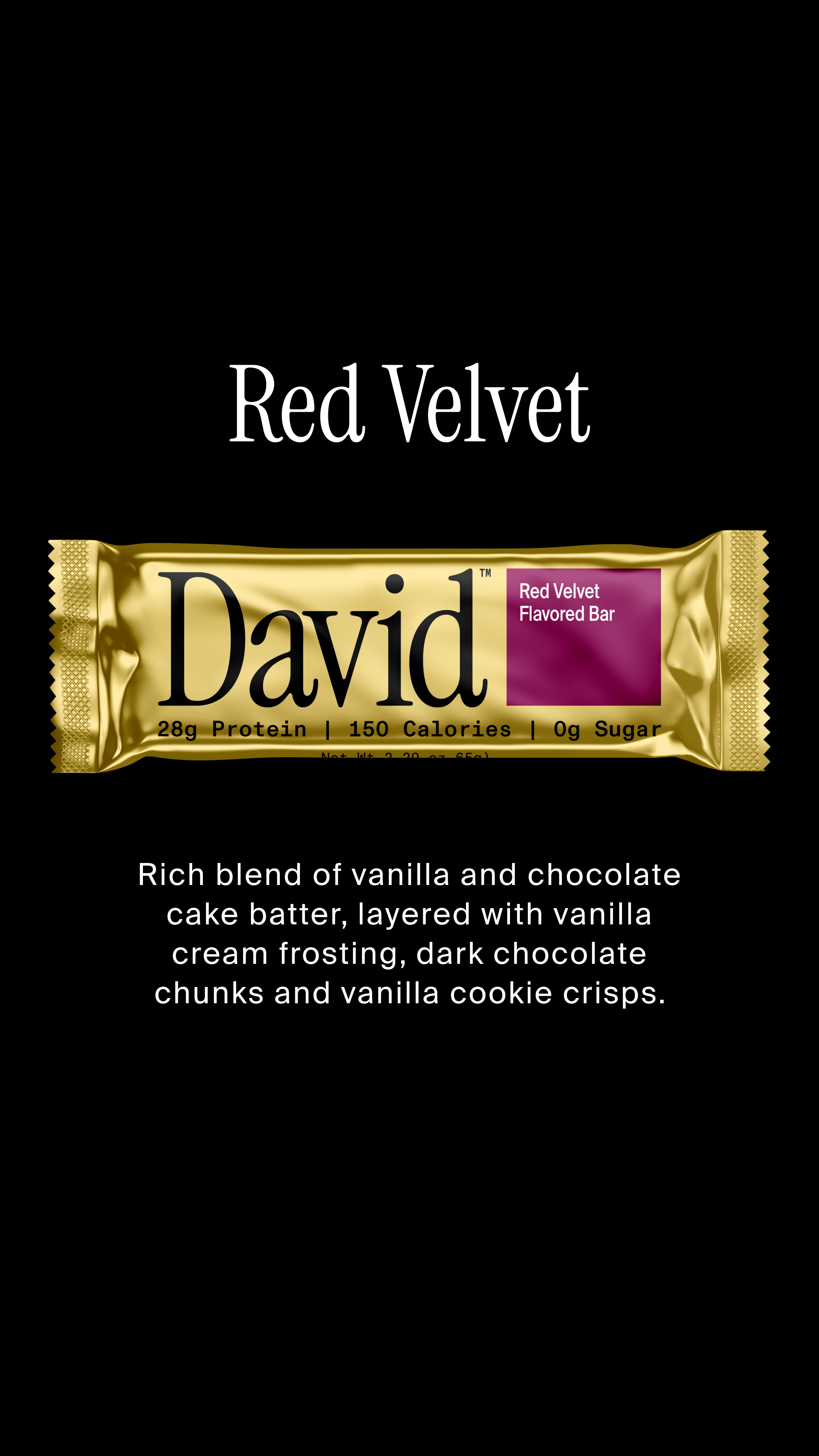 David Protein Facebook ad