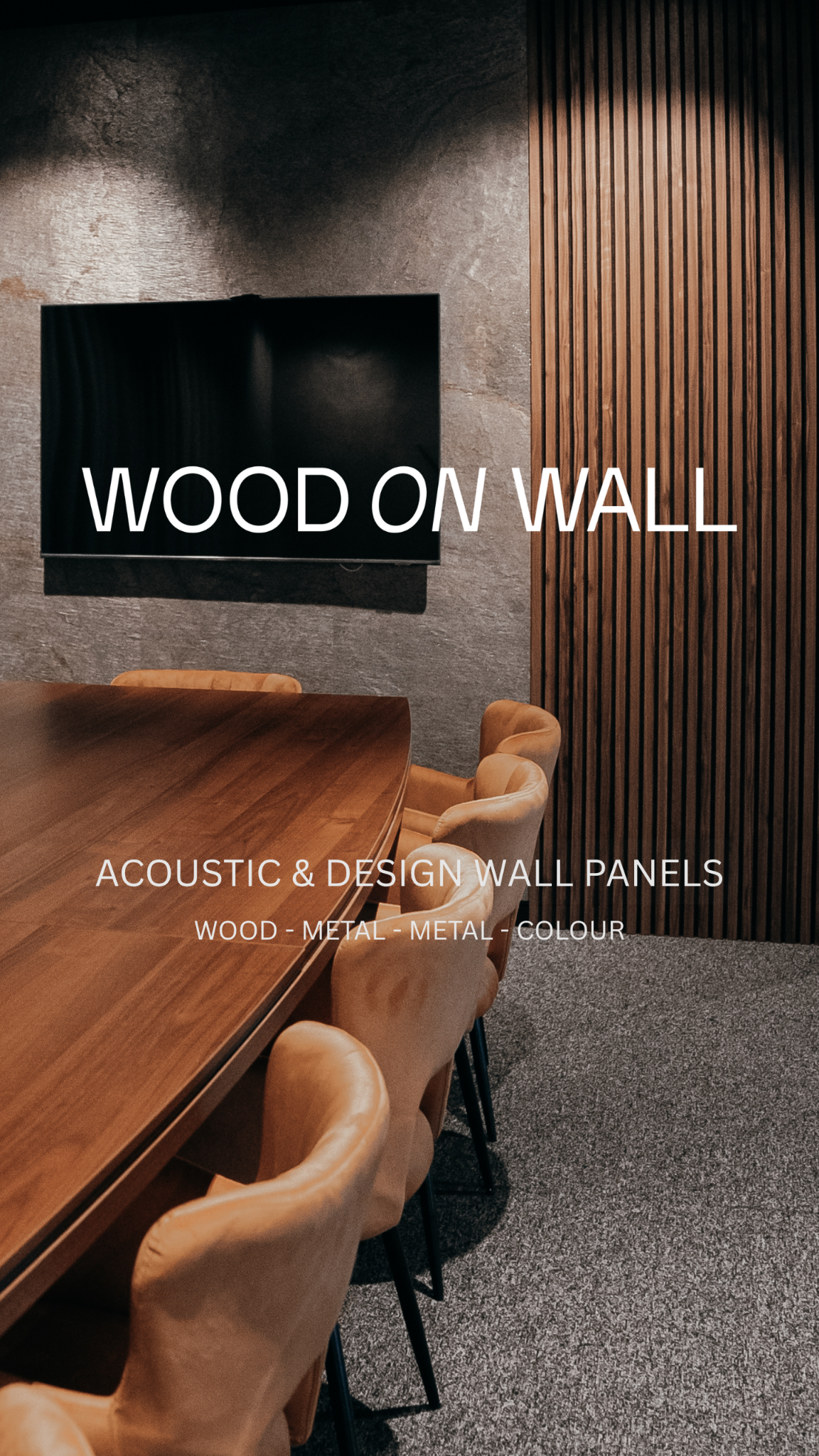 Wood on Wall España Facebook ad