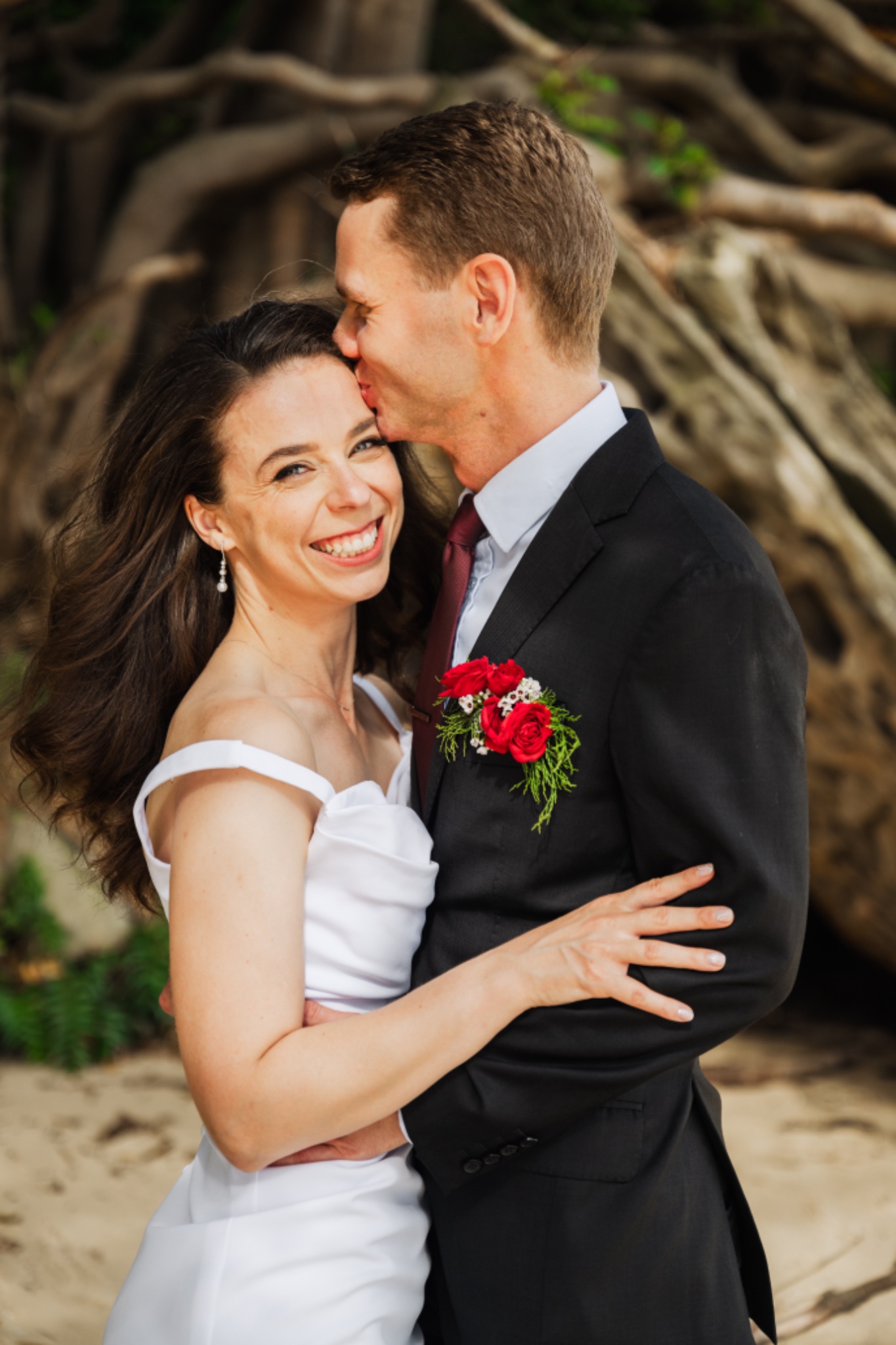 Raphael media Facebook ad: Your wedding day is a beautiful blend of…