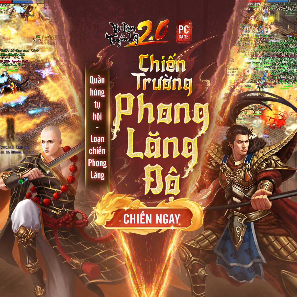 Võ Lâm Truyền Kỳ 2.0 PC Facebook ad