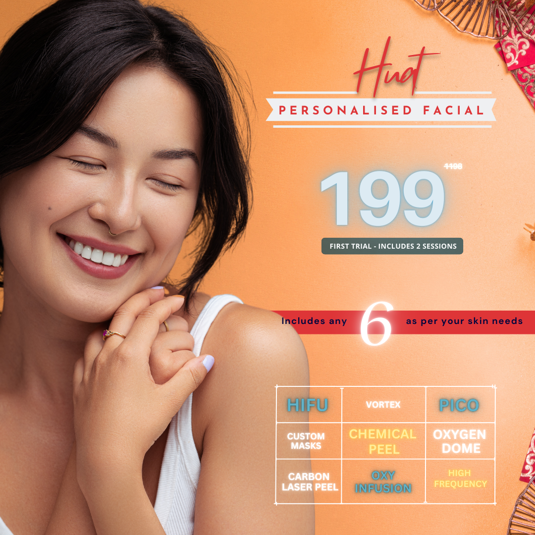 Bare Skin Facial + Laser Bar Facebook ad from Jan 14, 2026