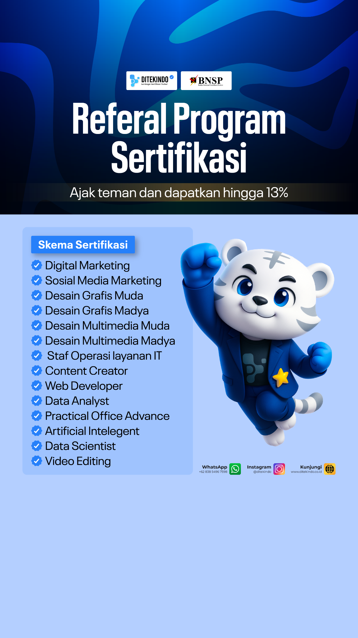 LSP Ditekindo Facebook ad