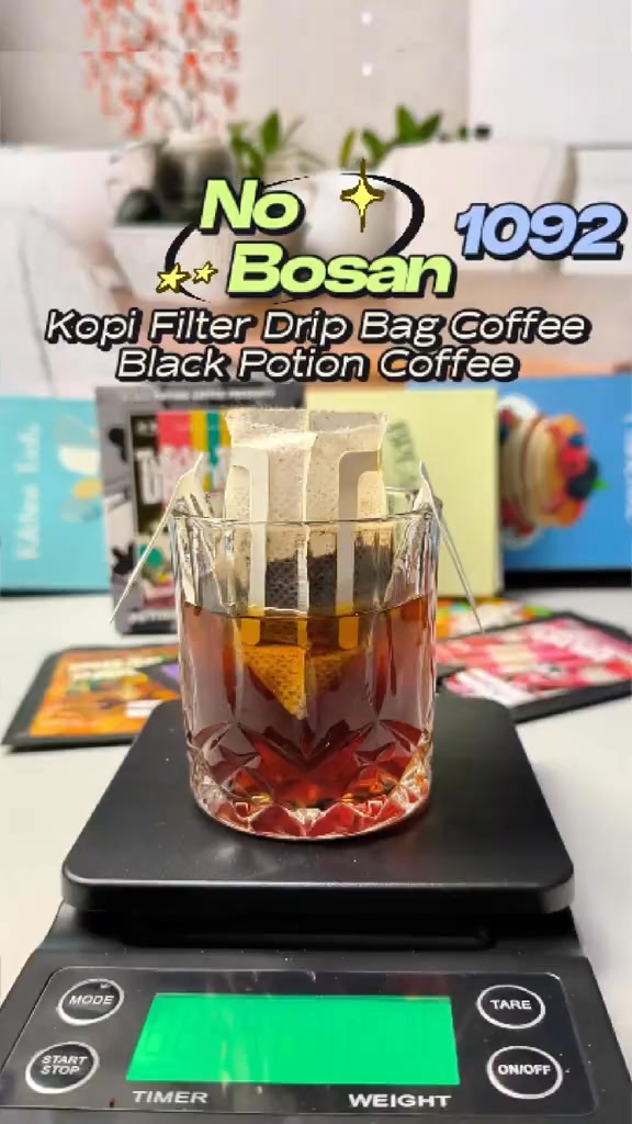 Black Potion Coffee Roaster Facebook ad: Potion for Happiness